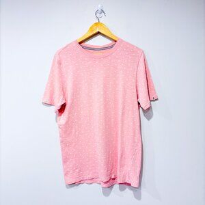 INTERNATIONAL REPORT Pink flamingo print t-shirt | Casual summer | Medium